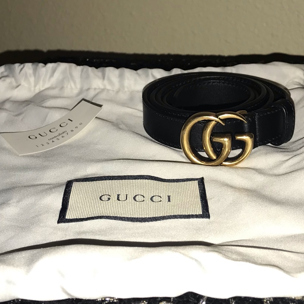 ❌SOLD❌ Gucci skinny belt